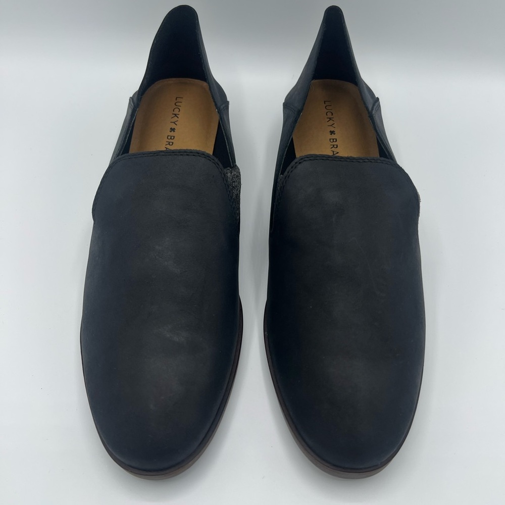 LUCKY BRAND Cahill Women's Black Slip-On Loafers